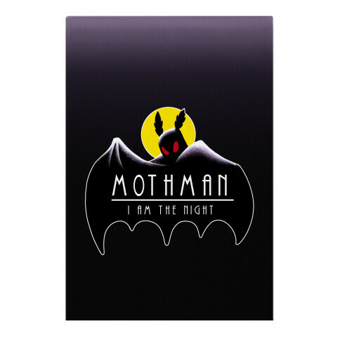 Mothman - I am the Night Garden Flag