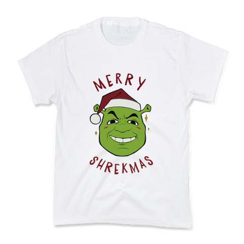 Merry Shrekmas Kids T-Shirt