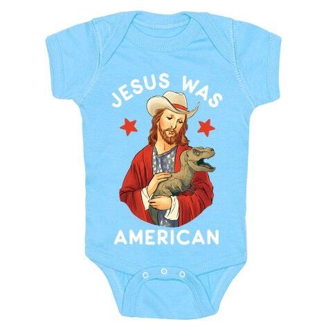 Jesus Was American Baby One-Piece