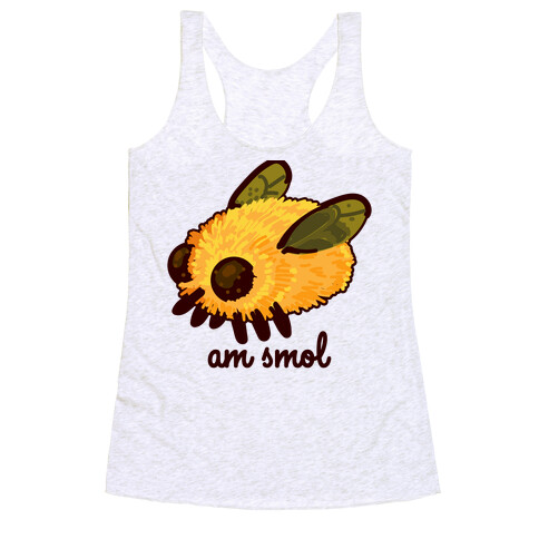 Am Smol Bee Fly Racerback Tank Top