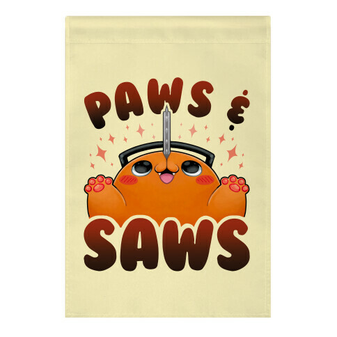 Paws & Saws Garden Flag