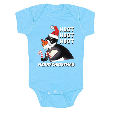 Noot, Noot, Noot! Merry Christmas! Baby One-Piece