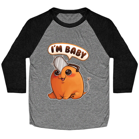 I'm Baby Pochita Baseball Tee