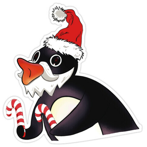 Noot, Noot, Noot! Merry Christmas! Die Cut Sticker