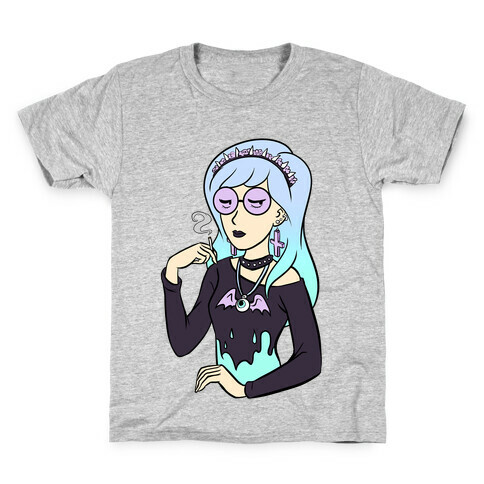 Pastel Daria Parody Kids T-Shirt