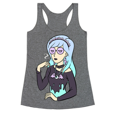 Pastel Daria Parody Racerback Tank Top