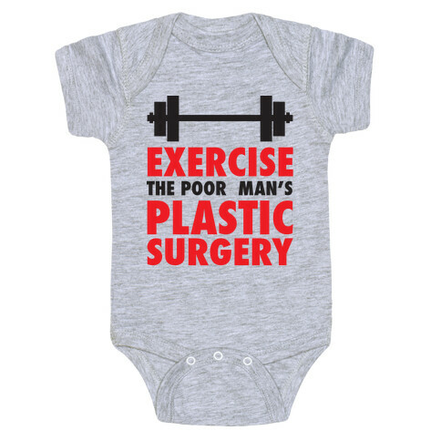 Exercise: The Poor Man's Plastic Surgery Baby One-Piece
