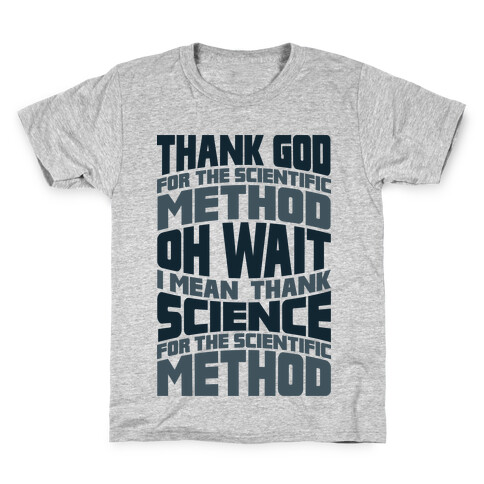 Thank Science  Kids T-Shirt