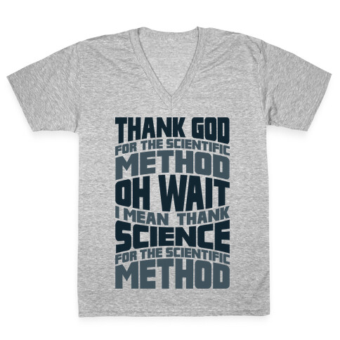 Thank Science  V-Neck Tee Shirt