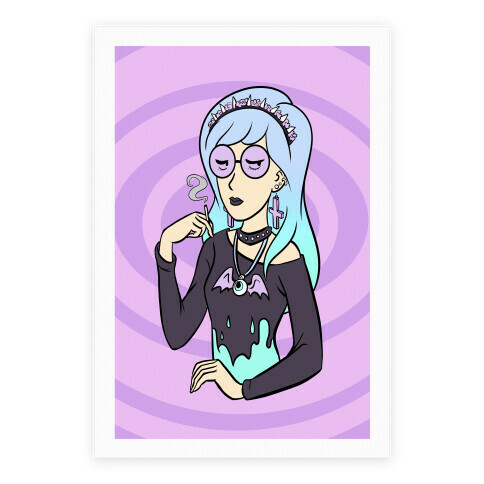 Pastel Daria Parody Poster