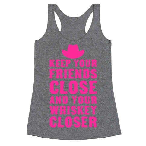 Keep Your Friends Close Racerback Tank Top