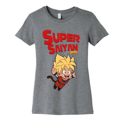 Super Saiyan Bros Womens T-Shirt