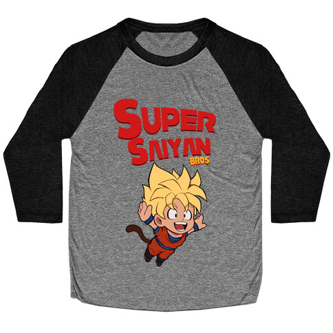 Super Saiyan Bros Baseball Tee