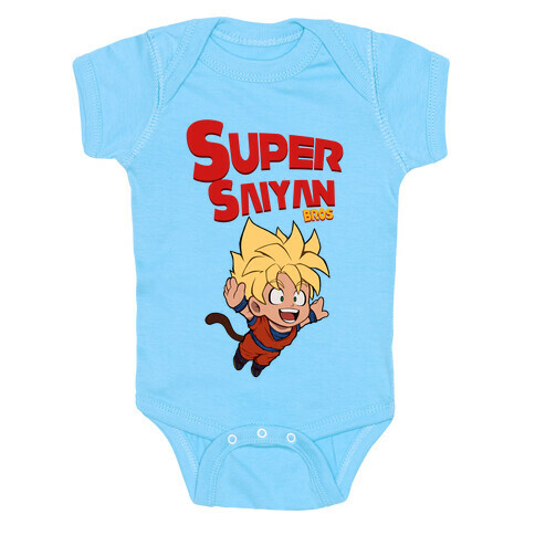 Super Saiyan Bros Baby One-Piece