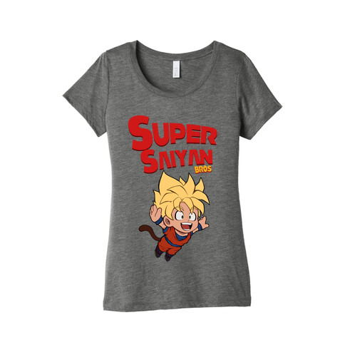 Super Saiyan Bros Womens T-Shirt