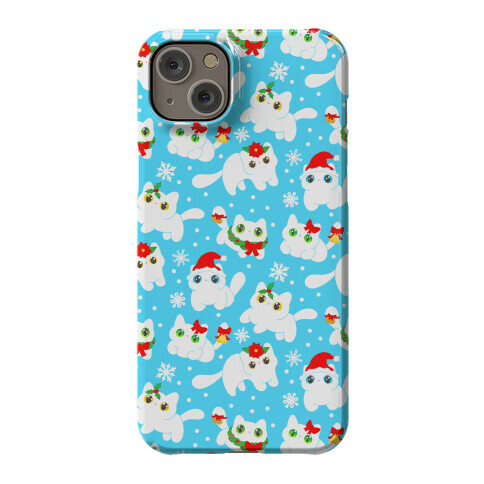 Christmas Cats Pattern Phone Case