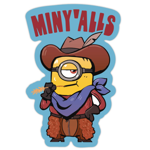 Miny'alls Die Cut Sticker