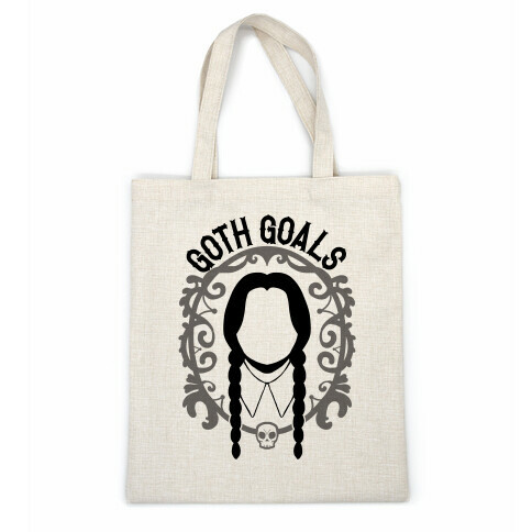 Wednesday Addams Goth Goals Casual Tote