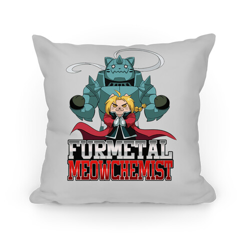 Furmetal Meowchemist Pillow