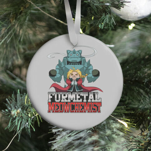 Furmetal Meowchemist Ornament