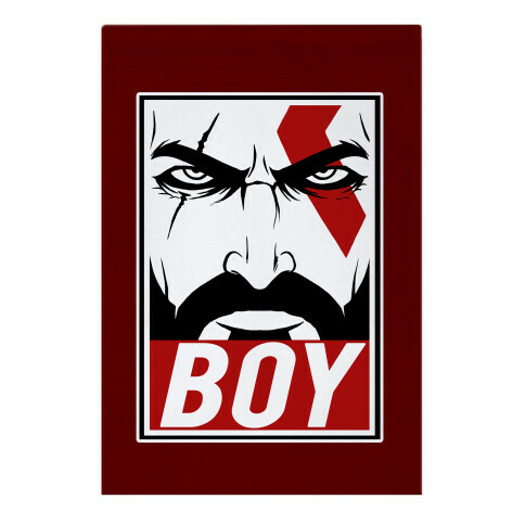 Kratos - Boy Garden Flag