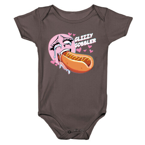 Ahegao Glizzy Gobbler Baby One-Piece