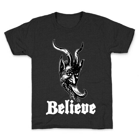 Believe In Krampus Kids T-Shirt