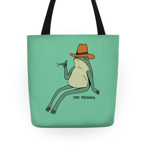 Yee Frhawg Frog Tote