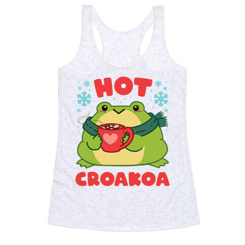 Hot Croakoa Racerback Tank Top