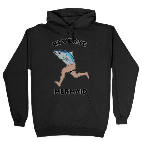Reverse Mermaid Hooded Sweatshirt