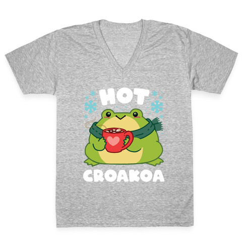 Hot Croakoa V-Neck Tee Shirt