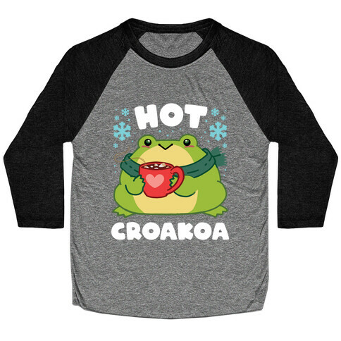 Hot Croakoa Baseball Tee