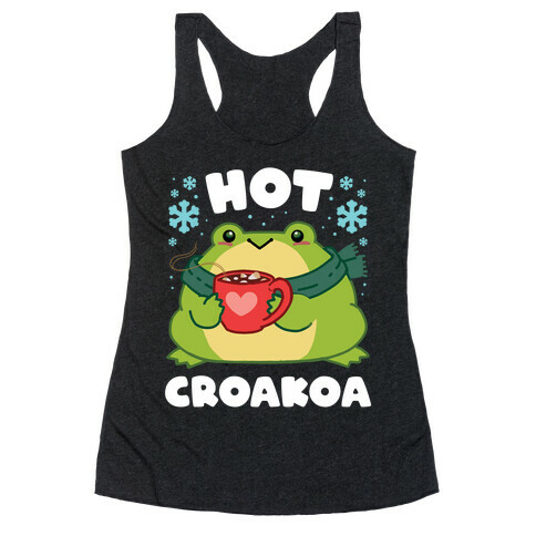 Hot Croakoa Racerback Tank Top