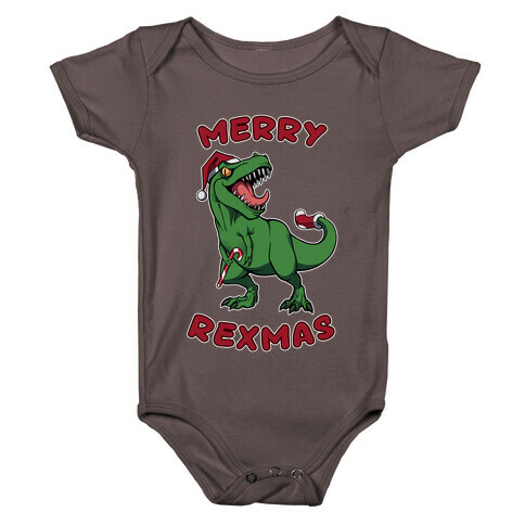 Merry Rexmas Baby One-Piece