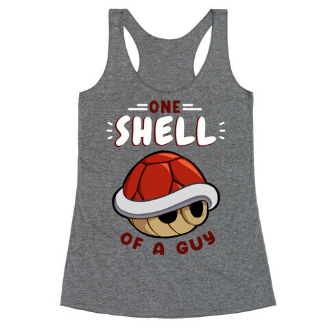 One Shell Of A Guy Racerback Tank Top