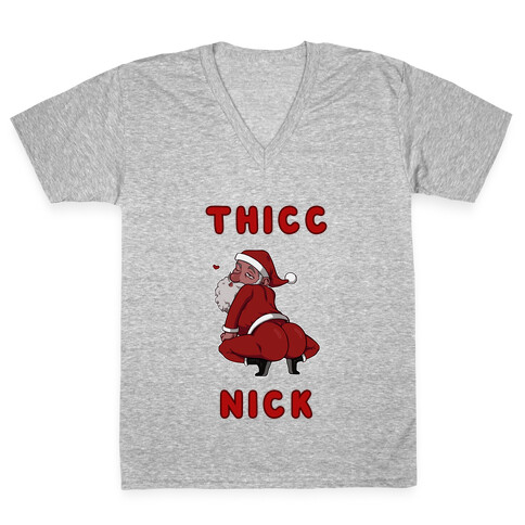 Thicc Nick V-Neck Tee Shirt