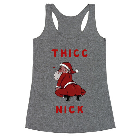 Thicc Nick Racerback Tank Top