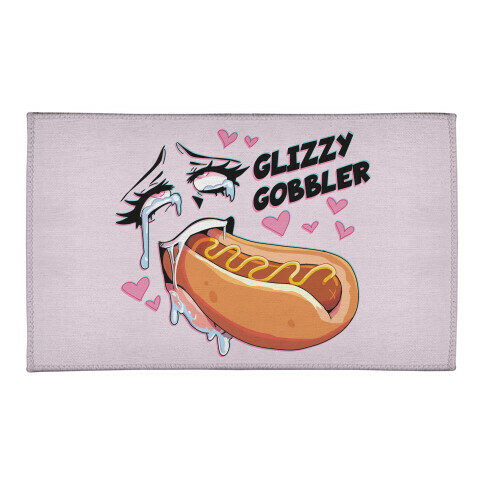 Ahegao Glizzy Gobbler Welcome Mat