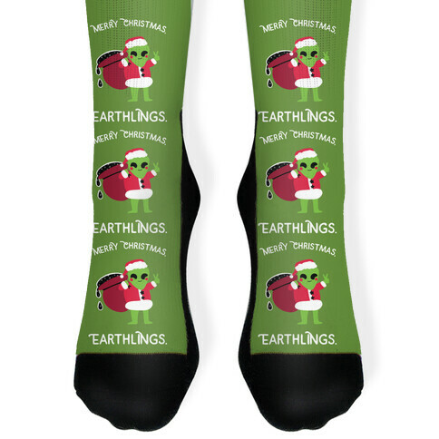 Merry Christmas, Earthlings. Sock