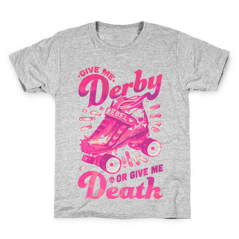 Give Me Derby Or Give Me Death Kids T-Shirt