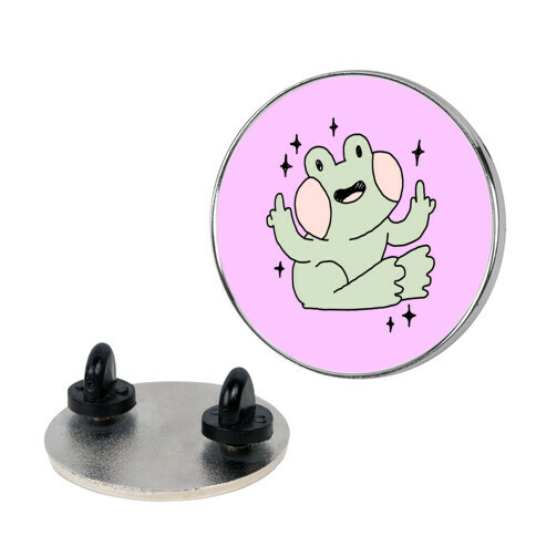 Flicky Frog  Pin