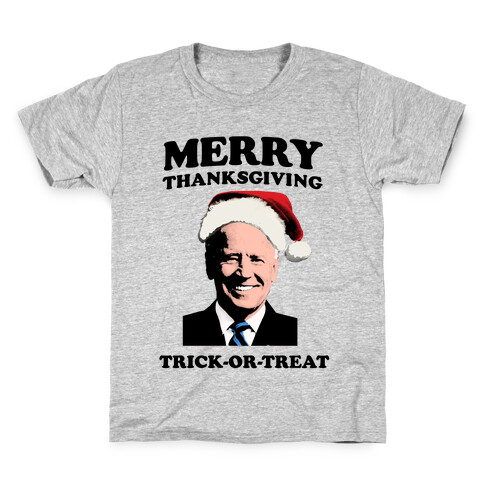 Merry Thanksgiving, Trick or Treat Kids T-Shirt