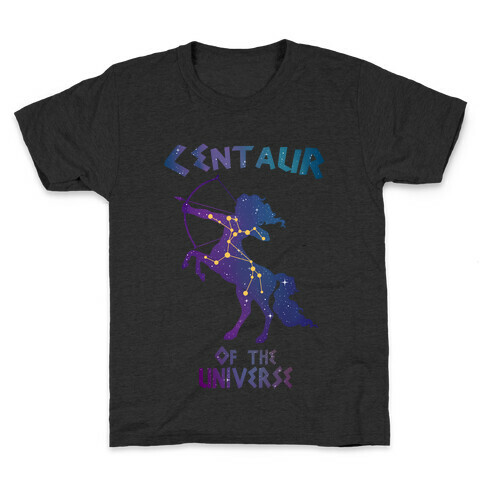 Centaur Of The Universe: Constellation  Kids T-Shirt