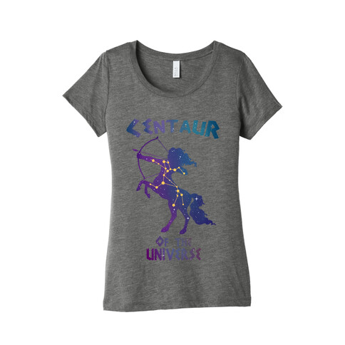 Centaur Of The Universe: Constellation  Womens T-Shirt