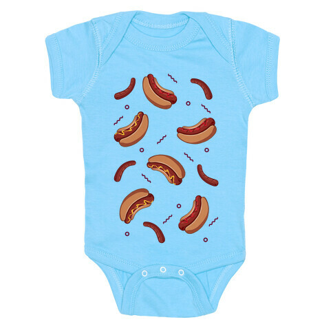 Glizzy Pattern Baby One-Piece