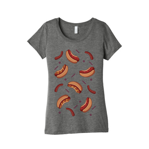 Glizzy Pattern Womens T-Shirt