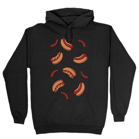 Glizzy Pattern Hooded Sweatshirt