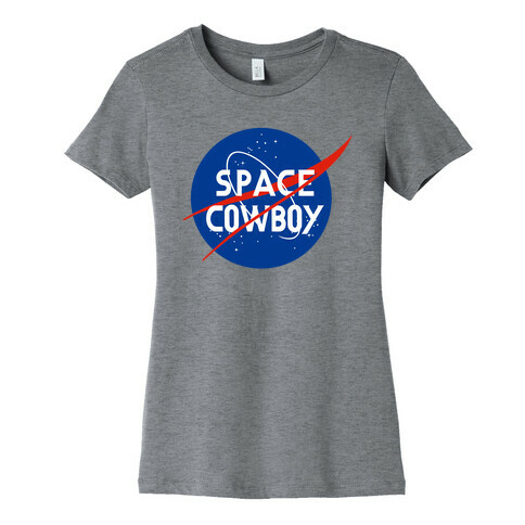 Space Cowboy Parody Womens T-Shirt