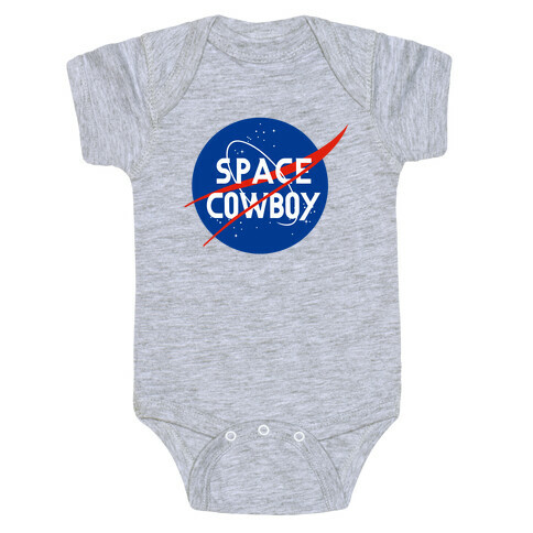 Space Cowboy Parody Baby One-Piece