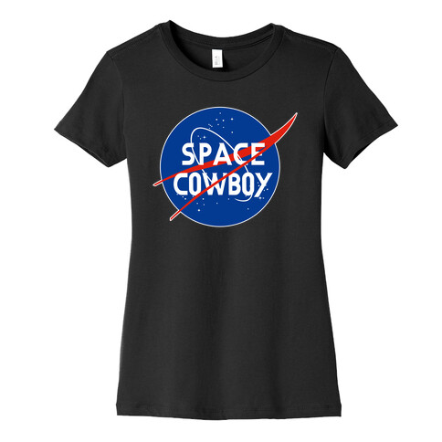 Space Cowboy Parody Womens T-Shirt